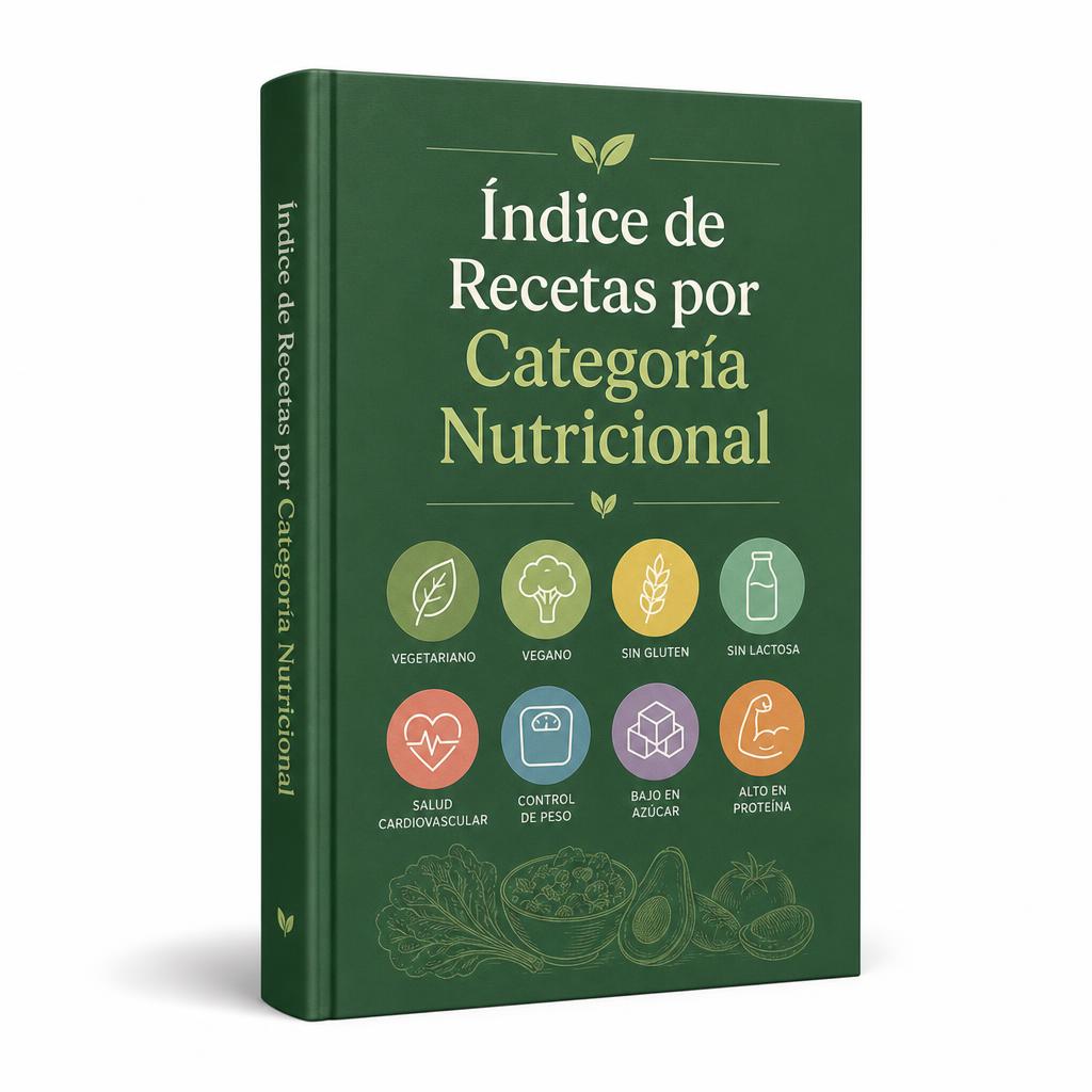 Índice de Recetas por Categoría Nutricional